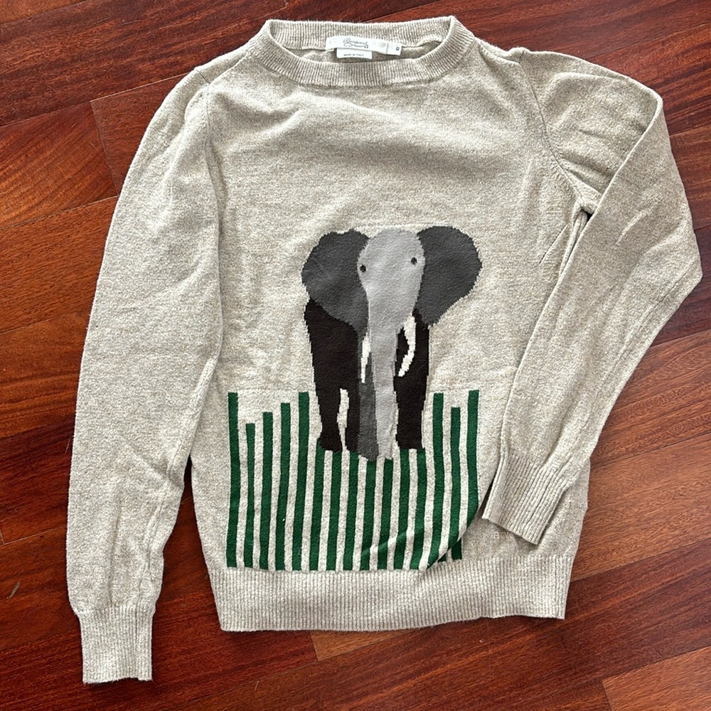 Elephant Graphic Sweater